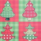 Maison Charlo - Kit 4 Jogos Americanos Retalho Árvore De Nata