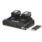 Makita Carregador Bateria Duplo18v Dc18rd 196937-8