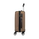 Mala De Bordo Abs 4 Rodas Adventure Fortt Champanhe - Mab01-cp