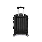 Mala De Bordo Abs 4 Rodas Adventure Fortt Preto - Mab01-pt