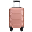 Mala De Bordo Abs Para Viagem Ika Equipage Cadeado Rodas Giro