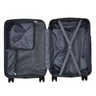 Mala De Bordo Abs Para Viagem Swiss Go Londres Cadeado Integr