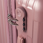 Mala De Bordo Abs Para Viagem Swiss Go Suiça Cadeado Integrad