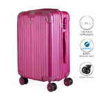 Mala De Bordo Abs Para Viagem Swiss Go Suiça Cadeado Integrad