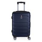 Mala De Bordo Abs Para Viagem Swiss Go Viena Cadeado Integrad