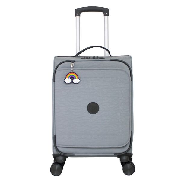 Mala De Bordo Em Poliester Para Viagem Yins 22030 Cadeado Int