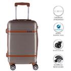 Mala De Bordo Para Viagem Em Abs Yins 21068 Rodas Duplas Cade