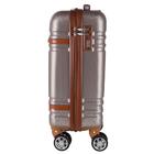 Mala De Bordo Para Viagem Em Abs Yins 21068 Rodas Duplas Cade