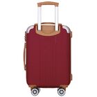 Mala De Bordo Para Viagem Rígida 20 Polegadas Com Rodas Dupla