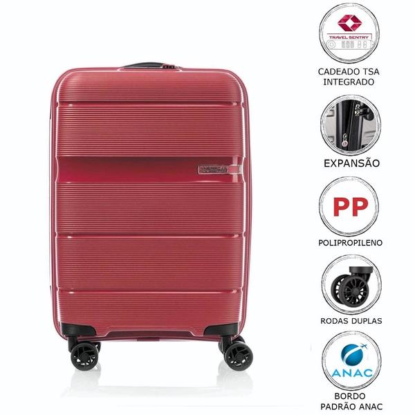 Mala American Tourister Curio Amarela (Pequena)