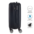 Mala De Bordo Pequena Para Viagem Abs Denlex Ma1121 Cadeado I