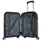 Mala De Bordo Pequena Para Viagem Abs Yins 21111 Cadeado Inte