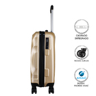 Mala De Bordo Pequena Para Viagem Abs Yins 21111 Cadeado Inte