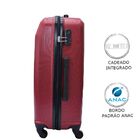 Mala De Bordo Pequena Para Viagem Continental Em Abs, Cadeado