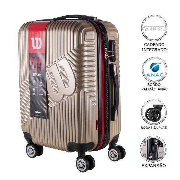 Mala De Bordo Pequena Para Viagem Em Abs Wilson Wimbledon, Ca