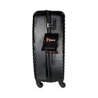 Mala De Viagem 24' Horizontal Preta M Preto