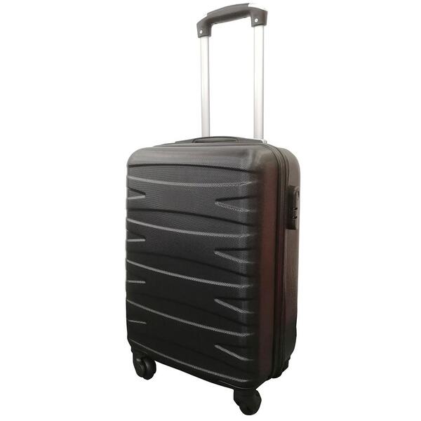 Mala De Viagem De Bordo Carry On Preta 18" - Moob