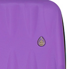 Mala De Viagem De Mão Infantil Rígida Em Abs Com Rodas 360° -