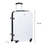 Mala de Viagem Grande Com Rodinhas 360° 4 Joy 3 -  Branco