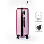 Mala De Viagem Grande Vilabon Vb0226 Abs Cadeado Integrado Ro