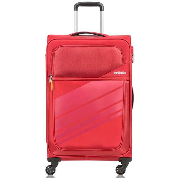 Mala De Viagem Média (23 Kg) Em Poliéster Leve Com Rodas 360º