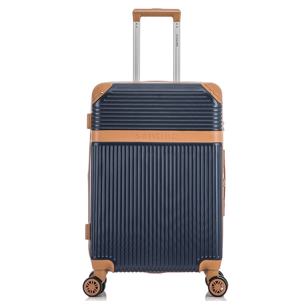 Mala De Viagem Média (23 Kg) Rígida Em Abs Com Rodas Duplas 360º E ...