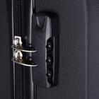 Mala De Viagem Media Em Abs Ht-004 Rodas Duplas Cadeado Integ