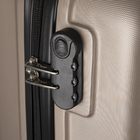 Mala De Viagem Media Em Abs Ika Continental Cadeado Embutido