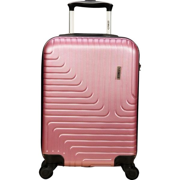 Mala De Viagem Média Em Abs Isiway Gênova, Cadeado Embutido,