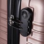 Mala De Viagem Media Em Abs Yins 21046 Cadeado Integrado Roda