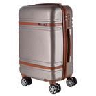 Mala De Viagem Media Em Abs Yins 21068 Rodas Duplas Cadeado I