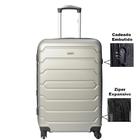 Mala De Viagem Média Expansível Em Abs Isiway New York, Cadea