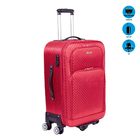 Mala de Viagem Média Rodinha 360° com Cadeado Chess 2 Vermelh