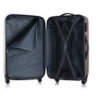 Mala De Viagem Média Zurique 4 Rodas Swiss Move Champagne