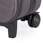 Mala De Viagem Pequena De Bordo Em Poliester Ika Comet Cinza