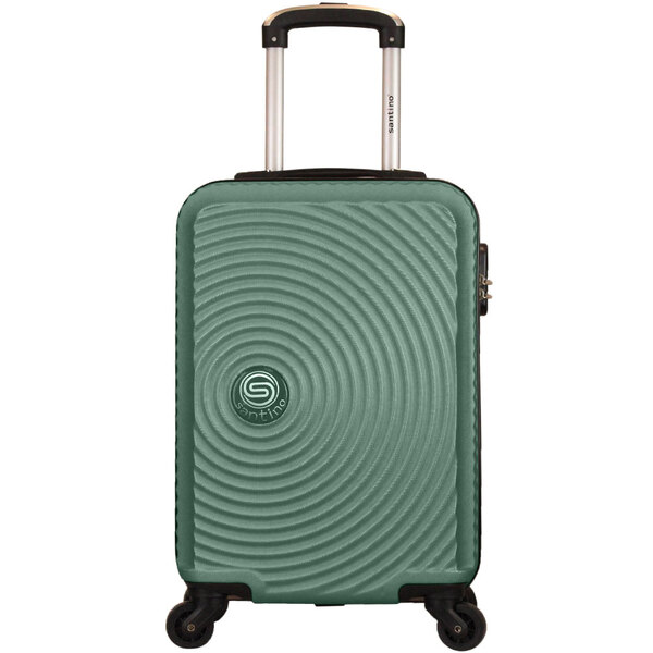 Mala Pequena De Bordo (10 Kg) Para Viagem Rígida Em Abs Com R