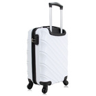 Mala Pequena De Bordo Havana 4 Rodas Swiss Move Off White