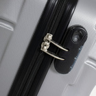 Mala Pequena De Bordo Havana 4 Rodas Swiss Move Prata