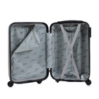 Mala Pequena De Bordo Londres 4 Rodas Swiss Move Prata