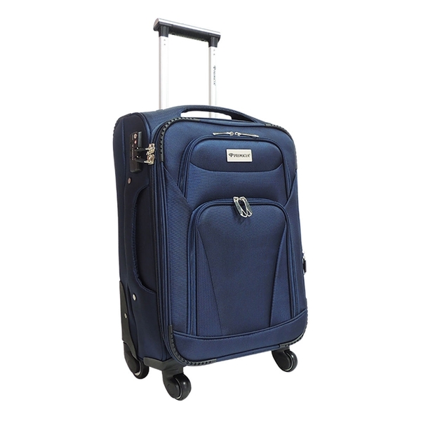 Mala Viagem Primicia Poliéster Giro 360° Pequena - Azul