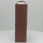 Malbec Estojo Vinho 12x35x11cm Sintético Marrom 5 Peças Com A