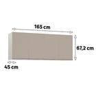 Maleiro 4 Portas 67,2x165x45cm Madeira Connect Prime Luciane