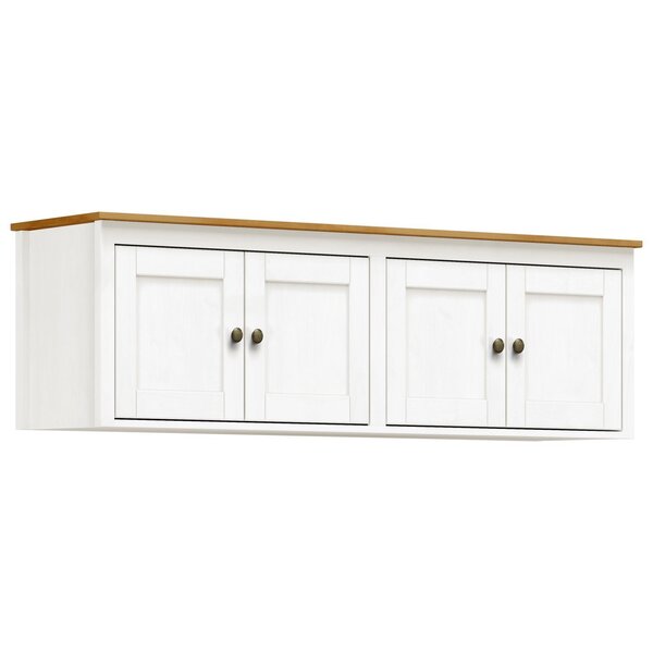 Maleiro 4 Portas Topazio  Branco/freijo