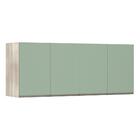 Maleiro Casal Luciane 4 Portas Prime Plus 165 Cm Verde Jade
