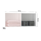 Maleiro Ponte Aérea 4 Portas 165 Cm Prime Luciane Móveis