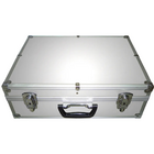 Maleta Aluminio Case Reforçada Divisória Mod Grande Com Alça
