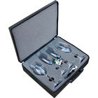 Maleta Boccati Em Courino Com Taças Para Vinho E Espumante