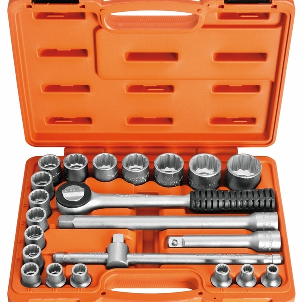 Maleta Com Soquetes Estriados E Acessorios 1 2 Milimetros - 2