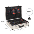 Maleta de Ferramentas em Alumínio 45,5x33x15,2cm Dexter