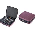 Maleta De Viagem Para 1 Garrafa De Vinho Com 2 Taças Cristal